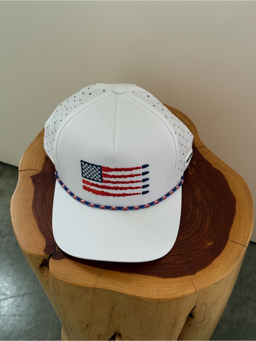 NWT Valor Golf Lead & Liberty USA Flag Hat for Men